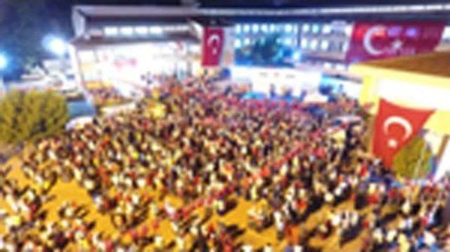 Sinop’Ta 15 Temmuz Milli Birlik Yürüyüşü