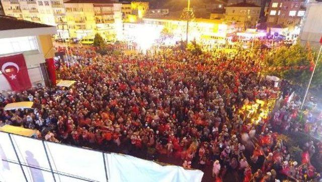 Sinop’Ta 15 Temmuz Milli Birlik Yürüyüşü