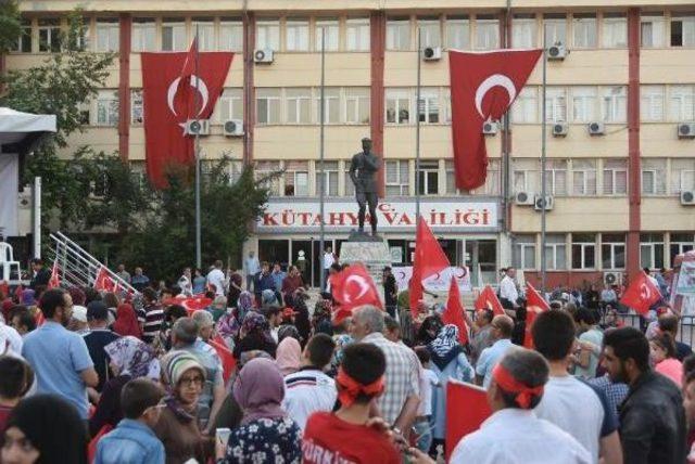 Kütahya'da 15 Temmuz Yürüyüşü