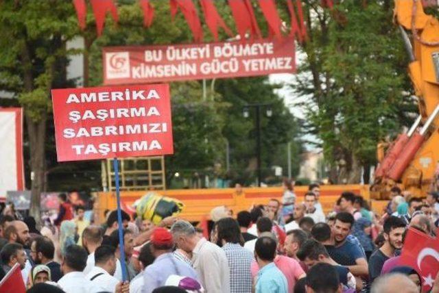 Kütahya'da 15 Temmuz Yürüyüşü