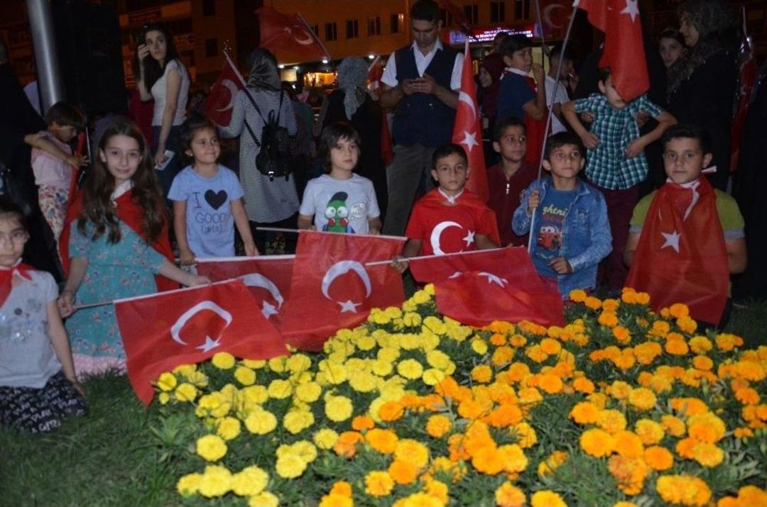 Muş&rsquo;ta 15 Temmuz Demokrasi Ve Milli Birlik G&uuml;n&uuml;