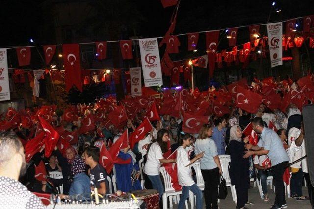 Biga’da ’15 Temmuz Demokrasi Ve Milli Birlik Günü’ Programı