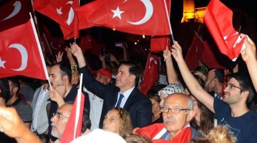 15 Temmuz Darbe Girişimi Bodrum'da Da Anıldı