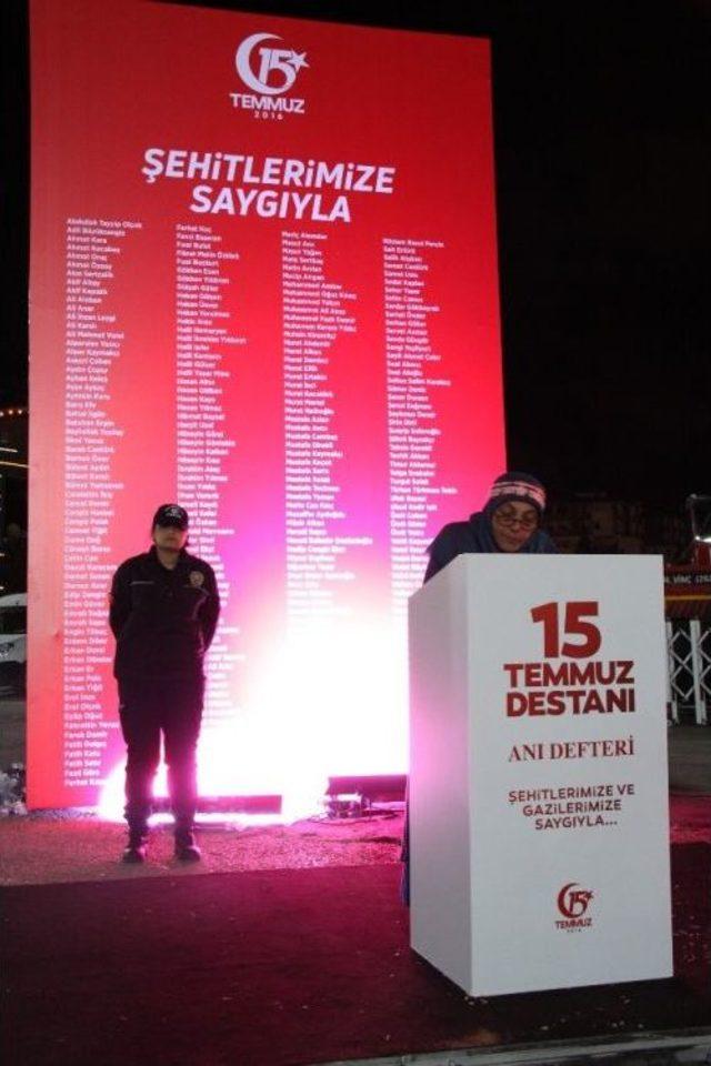 Kocaeli’de 15 Temmuz Anma Etkinliklerinin İlk Günü Sona Erdi