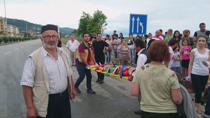 Giresun’da Trafik Kazası: 23 Yaralı G3