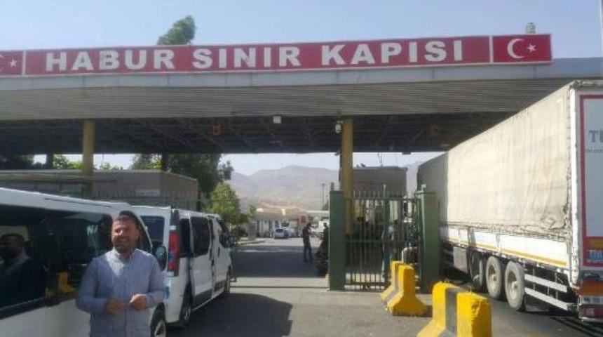 Habur Sınır Kapısı'nda Giriş-&Ccedil;ıkışlar Durdu