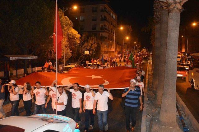 Ortaca’da 15 Temmuz Demokrasi Ve Milli Birlik Günü Etkinlikleri