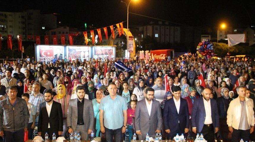 Oltu Ve Pasinler&rsquo;de"15 Temmuz Demokrasi Ve Milli Birlik G&uuml;n&uuml;" Etkinlikleri