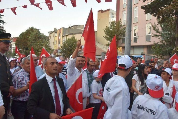 Malkara’da Demokrasi Ve Milli Birlik Yürüyüşü G3