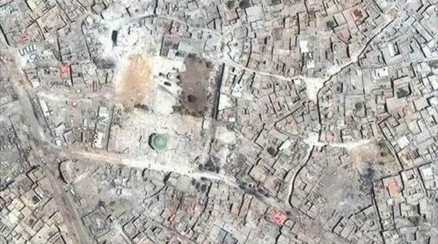 Musul'daki Tahribat Havadan Çekilen Fotoğraflarla Ortaya Çıktı