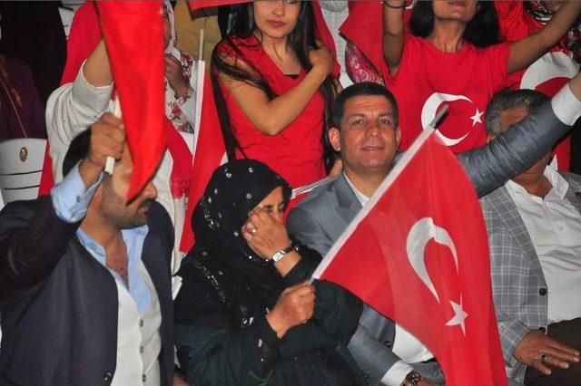 Ceylanpınar’da 15 Temmuz Coşkusu