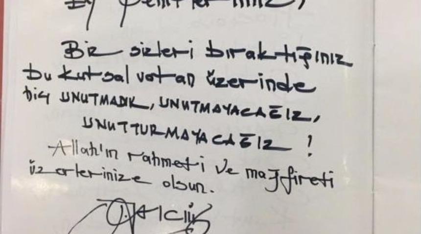 Hani&rsquo;de 15 Temmuz Destanı Anı Defteri Oluşturuldu