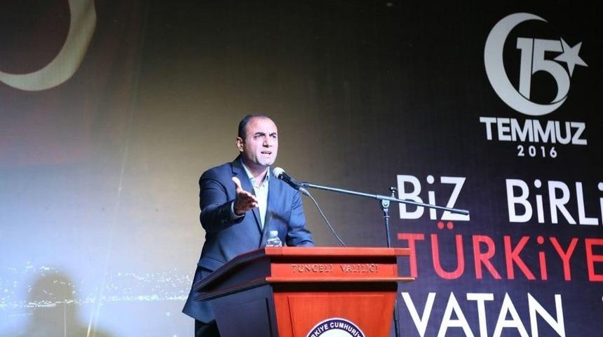 Tunceli&rsquo;de Chp&rsquo;li Başkandan Pkk&rsquo;ya Sert Tepki