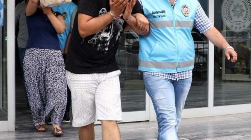 Kadın Polisin Evinden Tabancasını Ve Parasını &Ccedil;alan &Ccedil;ift Yakalandı