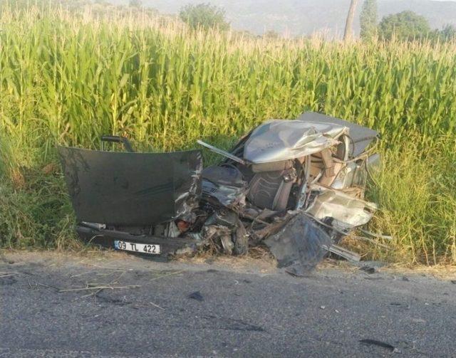 Bozdoğan’da Feci Kaza; 2 Yaralı 2