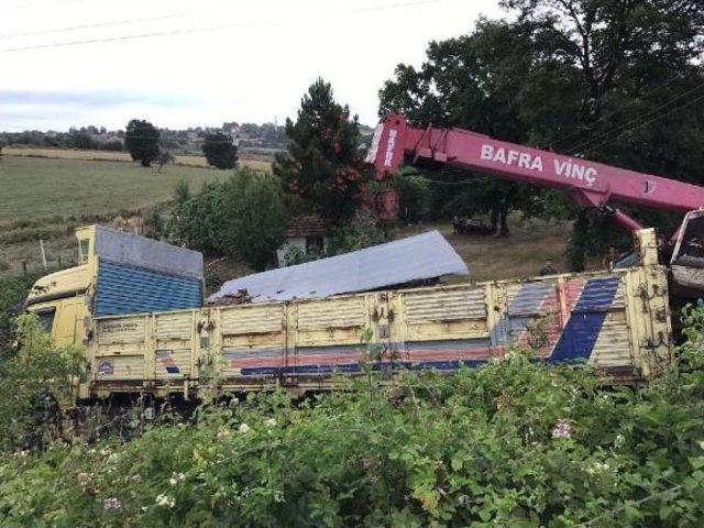 Samsun da Kaza: 1 Yaralı 1