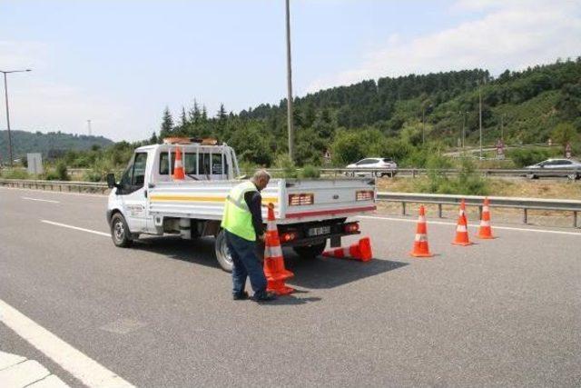 Tem in Bolu Dağı T&uuml;neli Ankara Y&ouml;n&uuml; Ulaşıma A&ccedil;ıldı 3