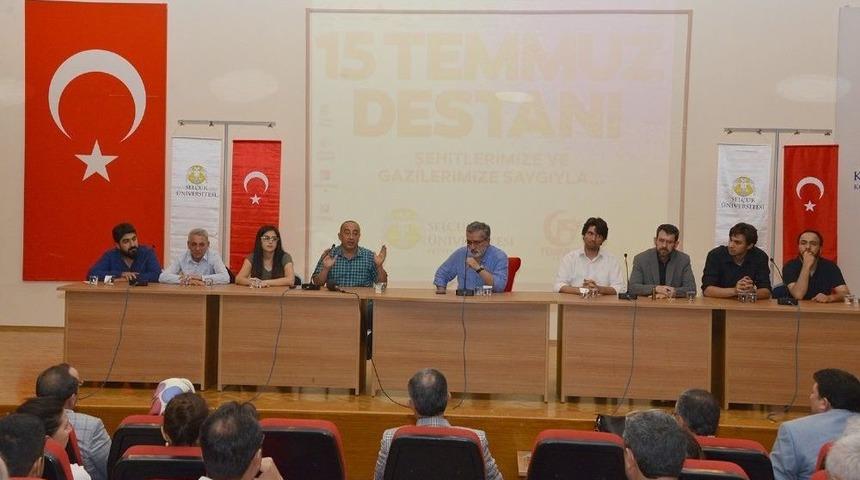 S&uuml;&rsquo;den Gazilerin Dilinden 15 Temmuz İhanet Gecesi Paneli