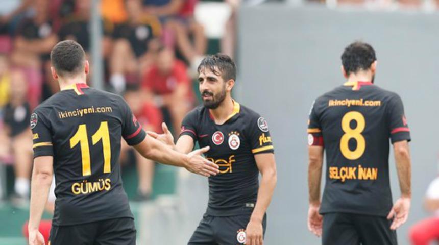 Galatasaray, Muğdat &Ccedil;elik ile kazandı: 2-1