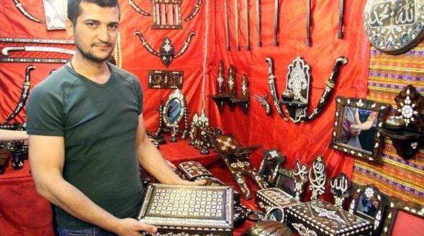 Hediyelik Eşya Fuarında Sedef Eşyalara Ilgi