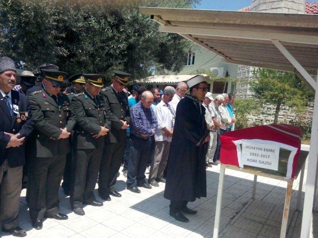 Kore Gazisi Askeri T&ouml;renle Son Yolculuğuna Uğurlandı