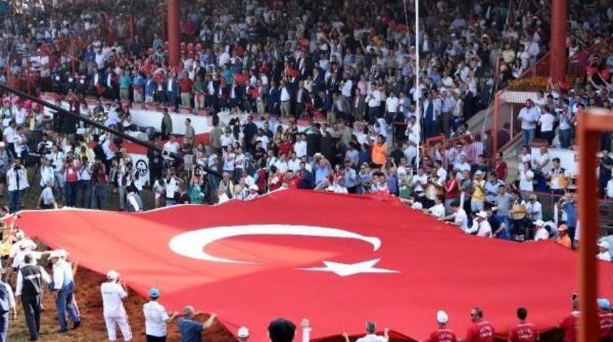 Kırkpınar&rsquo;Da Başpehlivanlar Altın Kemer I&ccedil;in &Ccedil;ayırda Habere Ek