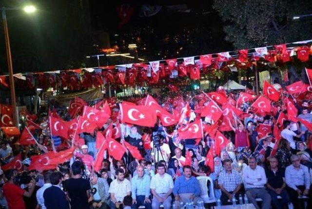 Kahramanmaraş'ta Demokrasi Nöbeti