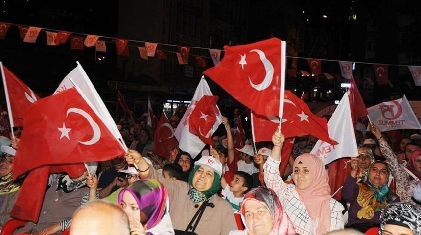 Artvin&rsquo;de 15 Temmuz Demokrasi Ve Milli Birlik G&uuml;n&uuml; Etkinlikleri Sona Erdi