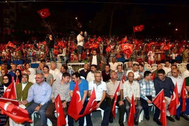 Antalya’Da Demokrasi Nöbeti