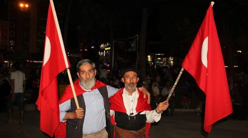 Elazığ&rsquo;da Demokrasi N&ouml;beti Sona Erdi