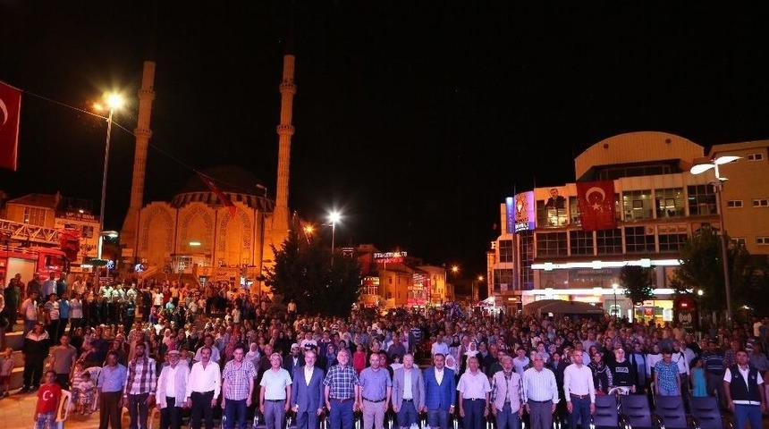 Develi&rsquo;de 15 Temmuz Destanı Etkinliklerinde Muhteşem Final