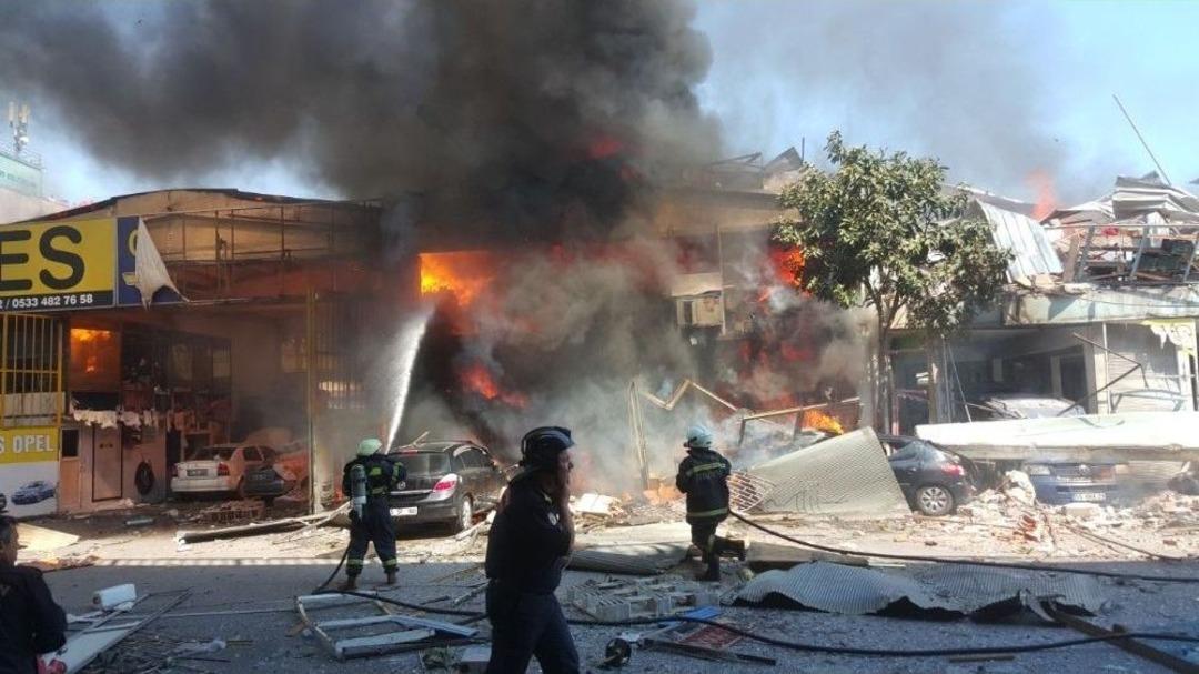 Samsun&rsquo;da Sanayide B&uuml;y&uuml;k &Ccedil;aplı Yangın