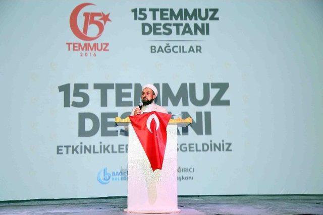 Bağcılarlılar, Yağmurlu Havaya Aldırış Etmeden Demokrasi Nöbeti Tuttu 2