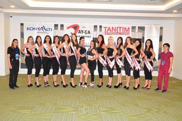 Miss Mediterranean 2017 Finalistleri Kampta Girdi