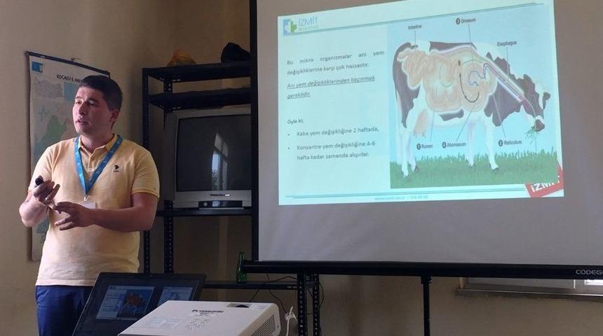 İzmit&rsquo;te 4 K&ouml;yde S&uuml;t İnek&ccedil;iliği Anlatıldı