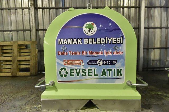 Mamak Belediyesi Kendi Konteynerini Üretiyor