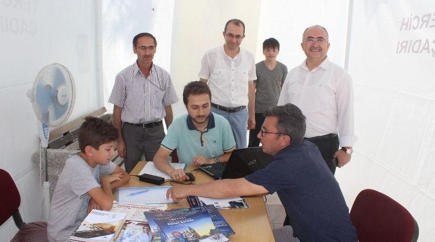 Teog Tercih B&uuml;roları Ve &Ccedil;adırı Kuruldu