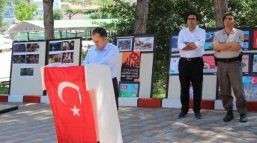 Şaphane&rsquo;de 15 Temmuz Anı Defteri