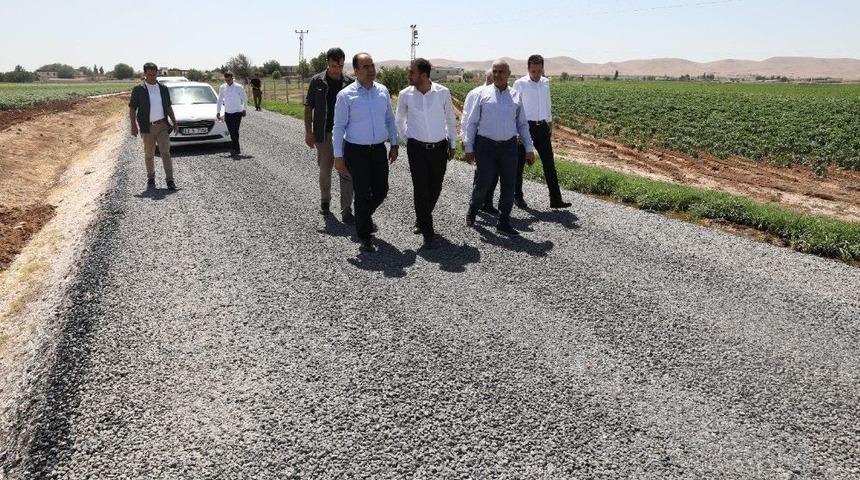 &Ccedil;ift&ccedil;i, Ak&ccedil;akale Kırsalındaki &Ccedil;alışmaları İnceledi