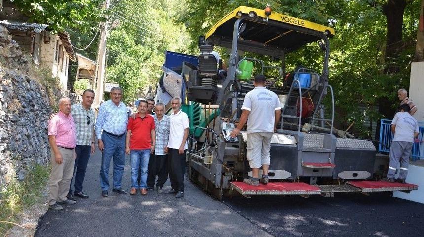 Alanya Mahmutseydi&rsquo;de Sıcak Asfalt Sevinci