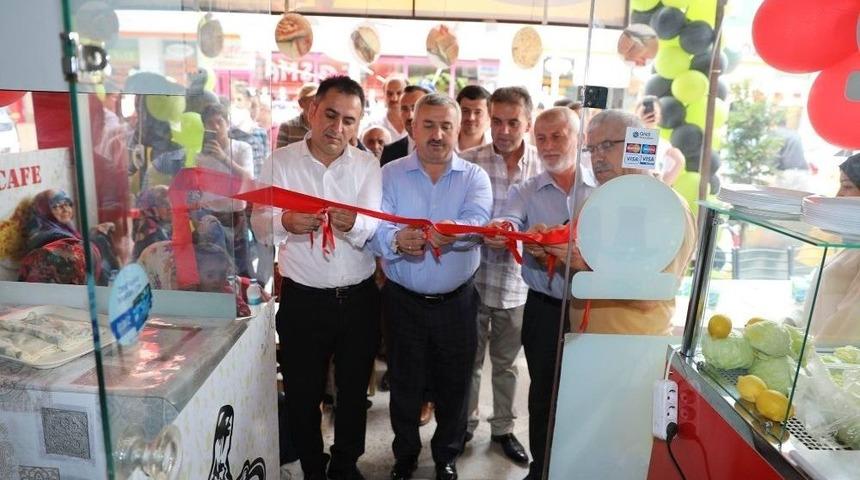 G&ouml;zleme Cafe&rsquo;yi Başkan Baran A&ccedil;tı