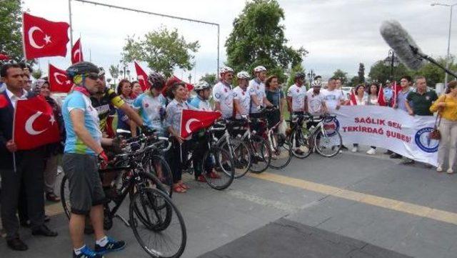 Konya'dan Çanakkale'ye 15 Temmuz Şehitleri Için Pedal Çeviriyorlar