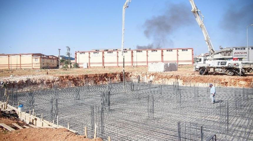 Taşlıca Sanayi Camisinin Temeli Dualarla Atıldı