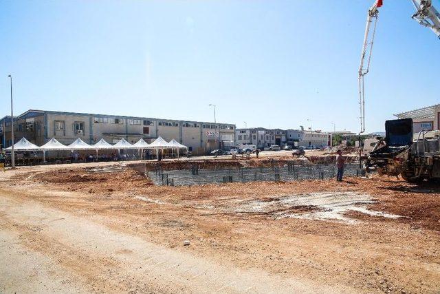 Taşlıca Sanayi Camisinin Temeli Dualarla Atıldı 1