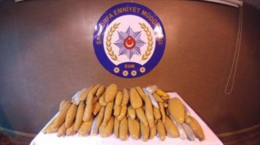 Şanlıurfa&rsquo;da 30 Kilo Esrar Ele Ge&ccedil;irildi