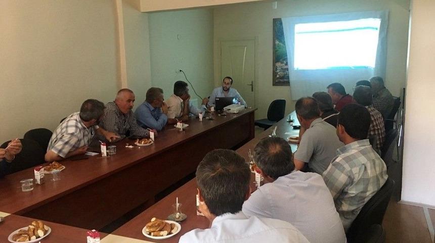 Muhtarlara Semos Eğitimi Verildi