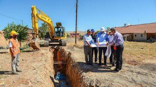 Maski Yazıhan’da Altyapı Çalışmalarına Devam Ediyor