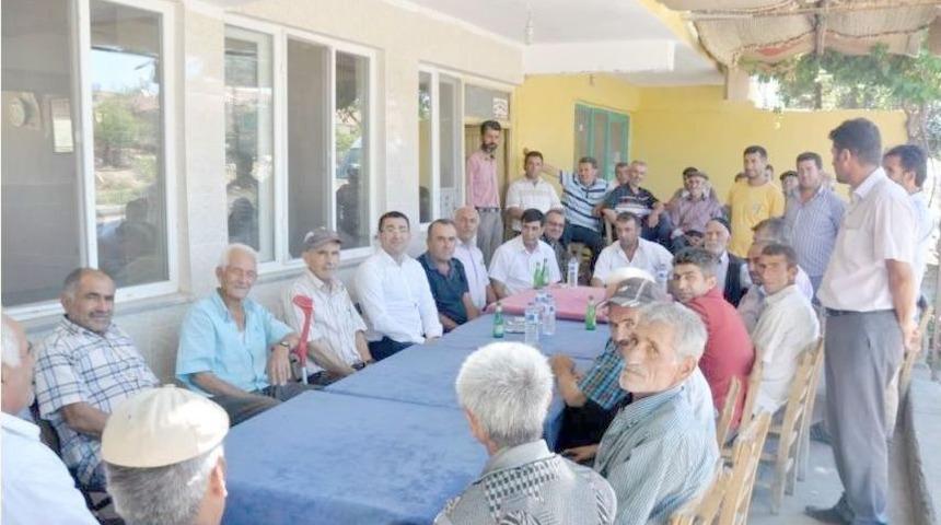 Kaymakam Gencer K&ouml;ylerde İncelemelerde Bulundu