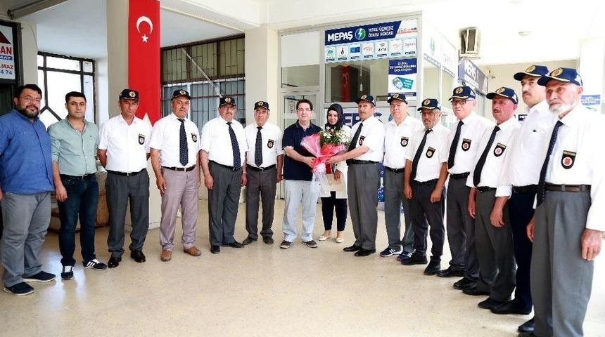 Başkan Yazgı, Gaziler Derneğini Ziyaret Etti