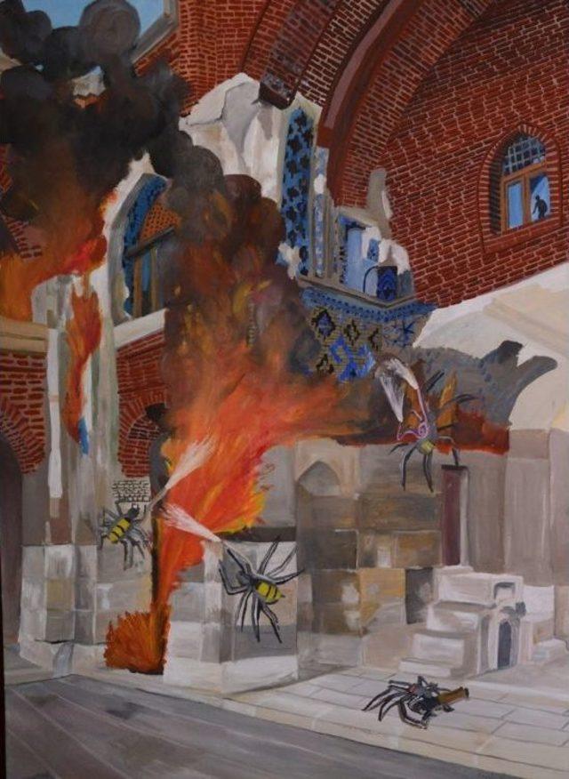 İtfaiyenin Resim Yarışması Sonu&ccedil;landı 1